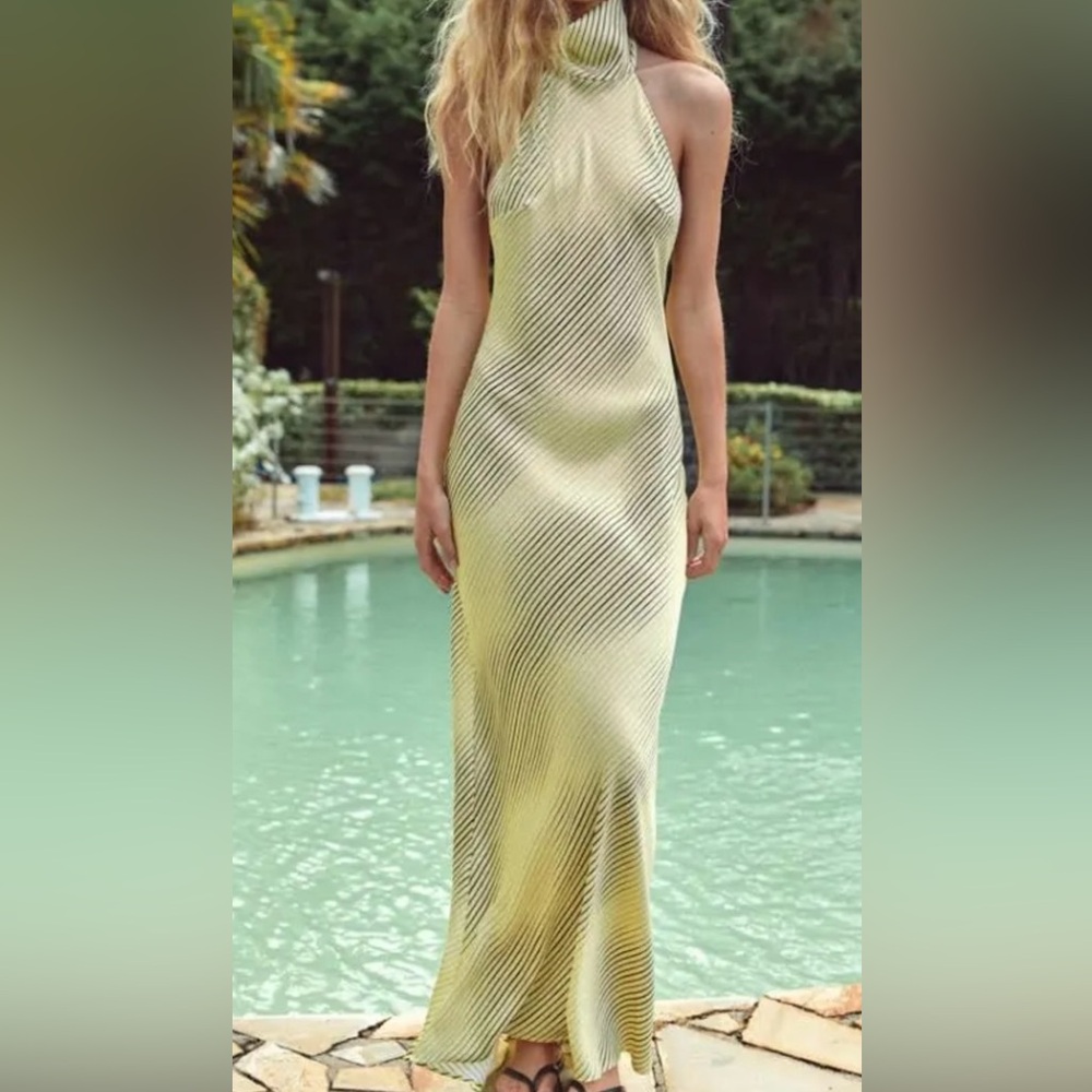 Zara Backless Halter Gown